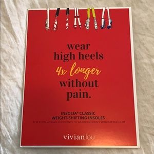 NWT Vivian Lou weight shifting insoles